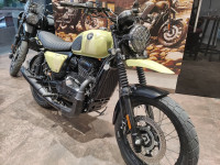 Outlaw Olive Yezdi Scrambler Single Tone