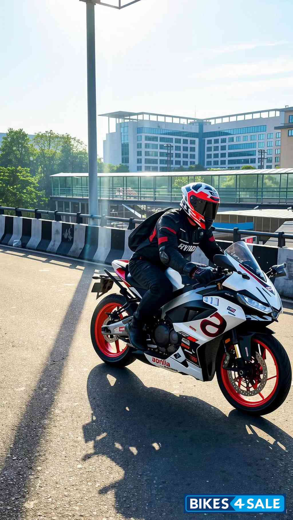 White Aprilia RS 457 White Aprilia RS 457