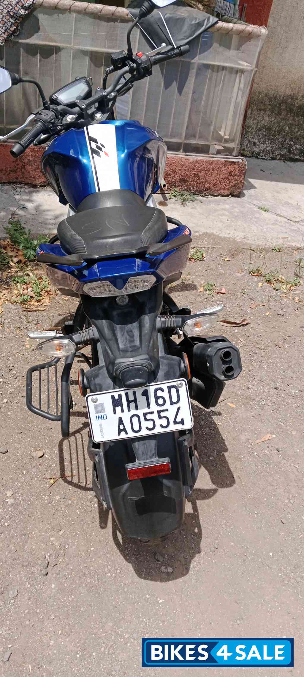 Blue TVS Apache RTR 160 4V BS6 Blue TVS Apache RTR 160 4V BS6