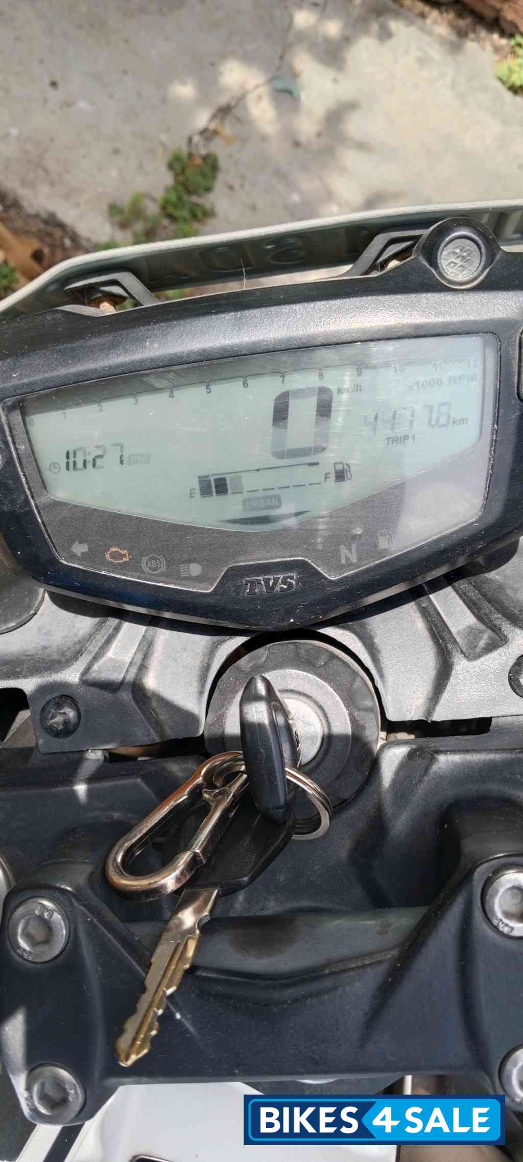 Blue TVS Apache RTR 160 4V BS6 Blue TVS Apache RTR 160 4V BS6