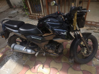 Black TVS Raider SX