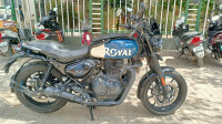 Rebel Blue Royal Enfield Hunter 350 Metro