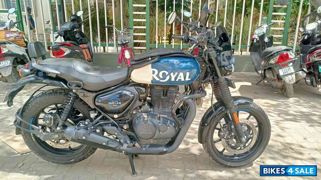 Rebel Blue Royal Enfield Hunter 350 Metro Rebel Blue Royal Enfield Hunter 350 Metro