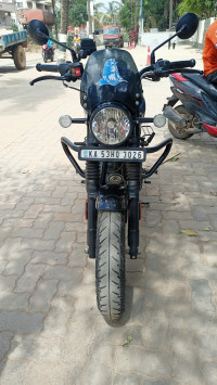 Rebel Blue Royal Enfield Hunter 350 Metro