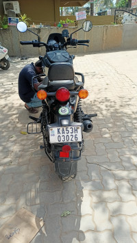 Rebel Blue Royal Enfield Hunter 350 Metro