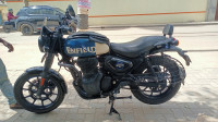 Rebel Blue Royal Enfield Hunter 350 Metro