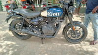 Rebel Blue Royal Enfield Hunter 350 Metro
