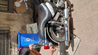 Black Royal Enfield Thunderbird