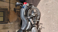 Black Royal Enfield Thunderbird