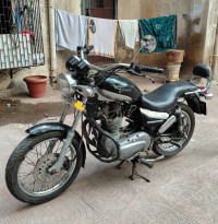 Black Royal Enfield Thunderbird