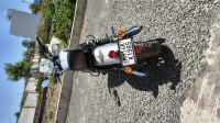 Silver Yezdi Roadster Chrome