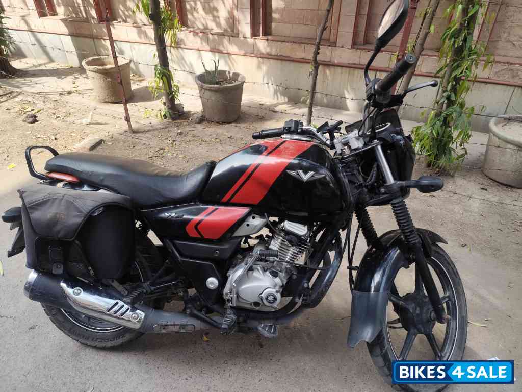 Ebony Black Met Bajaj V12