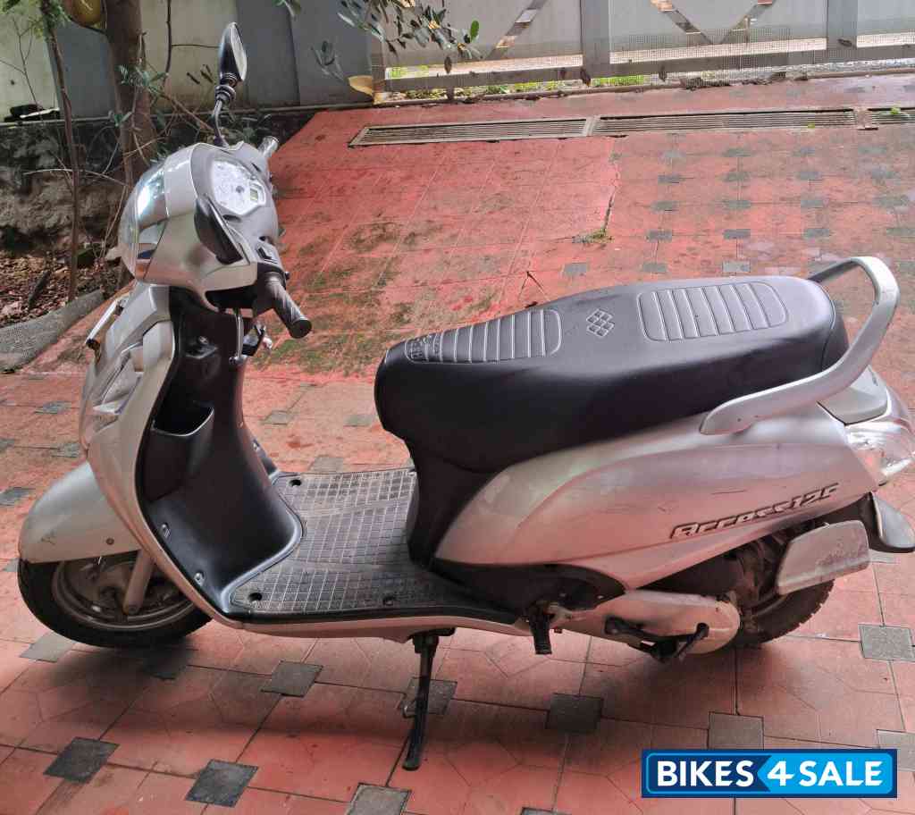 Silver Suzuki Access 125