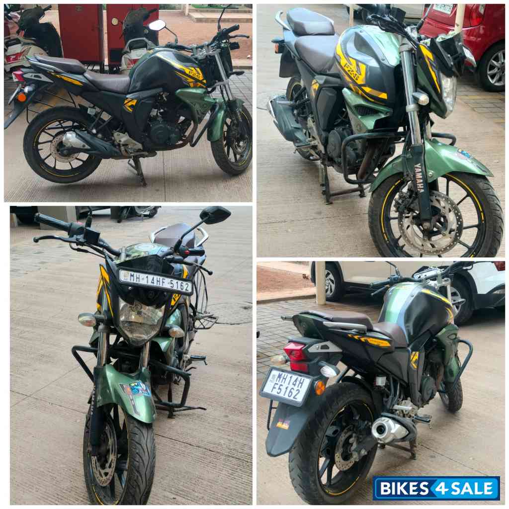 Mat Black Yamaha FZ FI V2