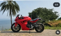 Red Ducati SuperSport S
