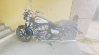 Celestial Blue Royal Enfield Super Meteor 650