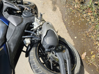Blue Yamaha FZ-S