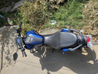 Blue Yamaha FZ-S
