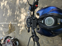 Blue Yamaha FZ-S
