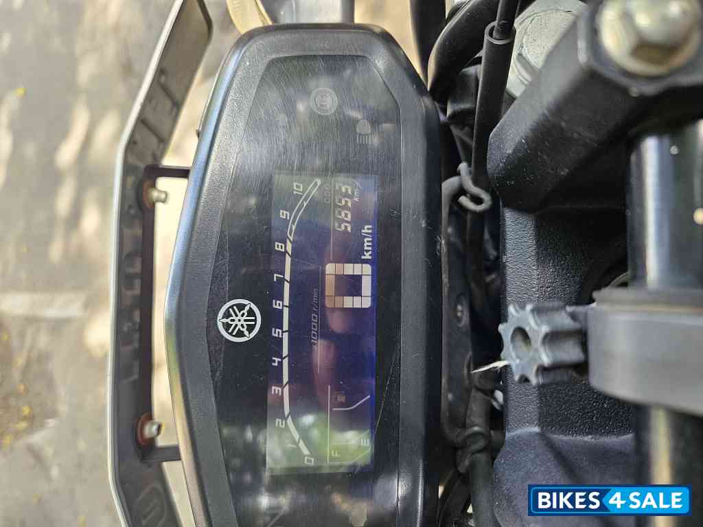 Blue Yamaha FZ-S Blue Yamaha FZ-S