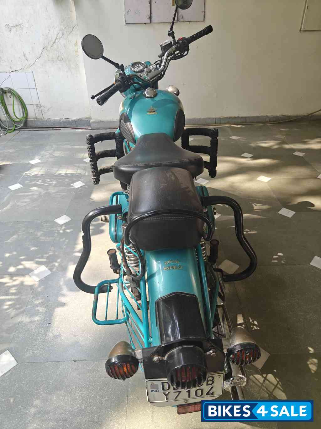 Green Royal Enfield Classic 500