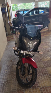 Wine Red Bajaj Pulsar 220F