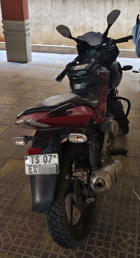 Wine Red Bajaj Pulsar 220F