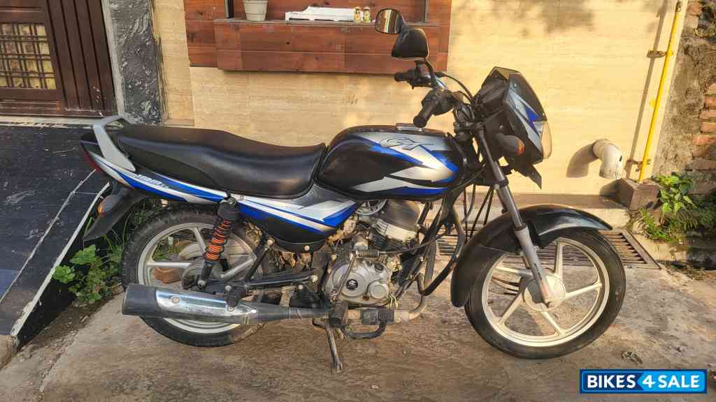 Blue Black Bajaj CT 100 ES