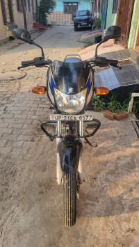 Blue Black Bajaj CT 100 ES