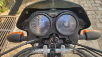 Blue Black Bajaj CT 100 ES