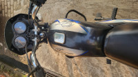 Blue Black Bajaj CT 100 ES