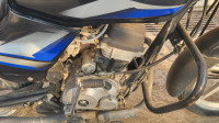 Blue Black Bajaj CT 100 ES
