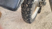 Blue Black Bajaj CT 100 ES