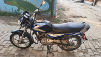 Blue Black Bajaj CT 100 ES