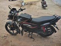Black Honda Shine 125 Disc