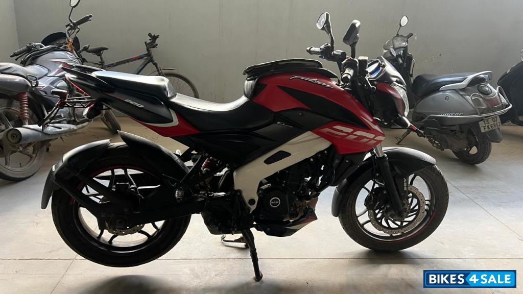 Burnt Red Bajaj Pulsar NS 200 BS6