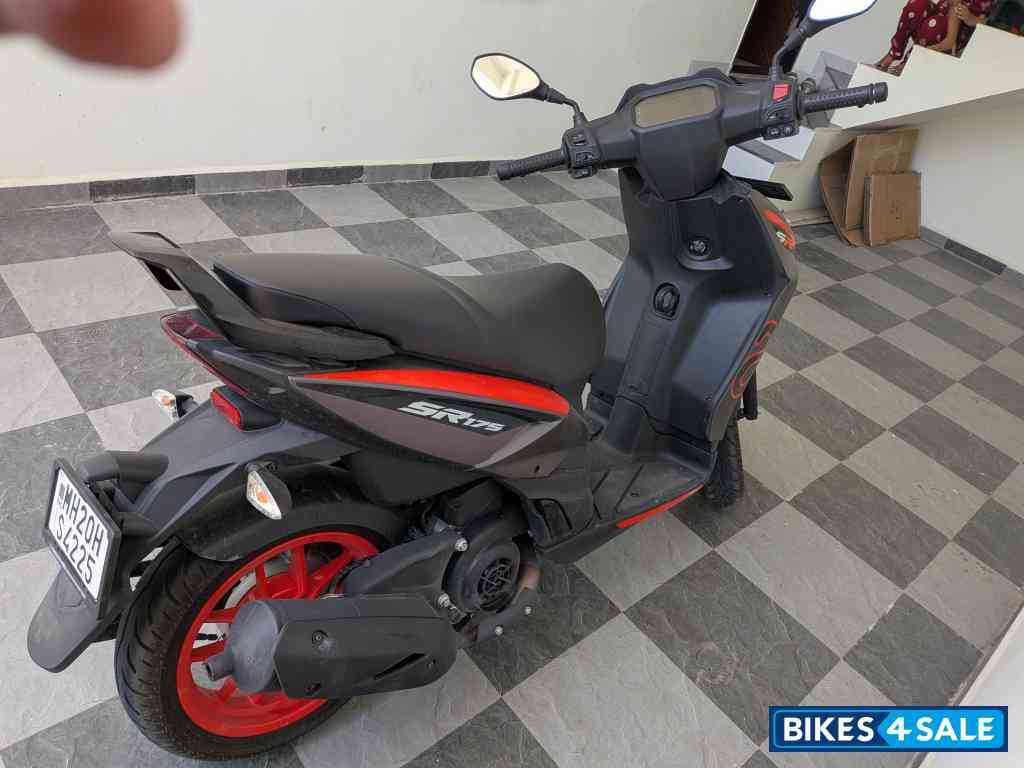 Red And Grey Aprilia SR 175 hp.e Red And Grey Aprilia SR 175 hp.e