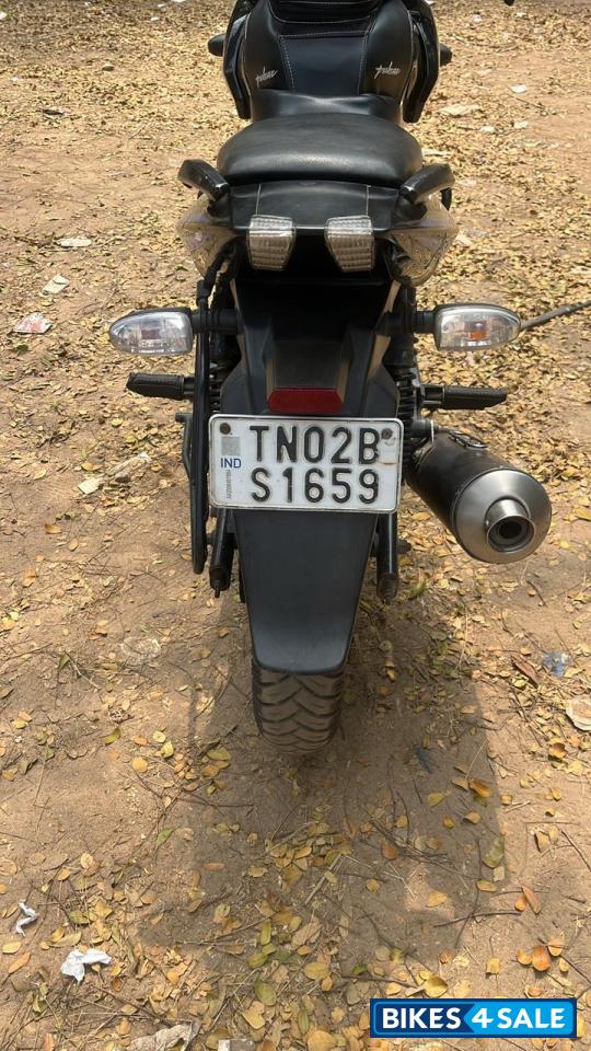 Black And Blue Bajaj Pulsar 220F