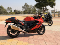Gl Orange Sparkle Black Suzuki Hayabusa 25th Anniversary Edition