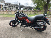 Red And Black Bajaj Avenger Street 180