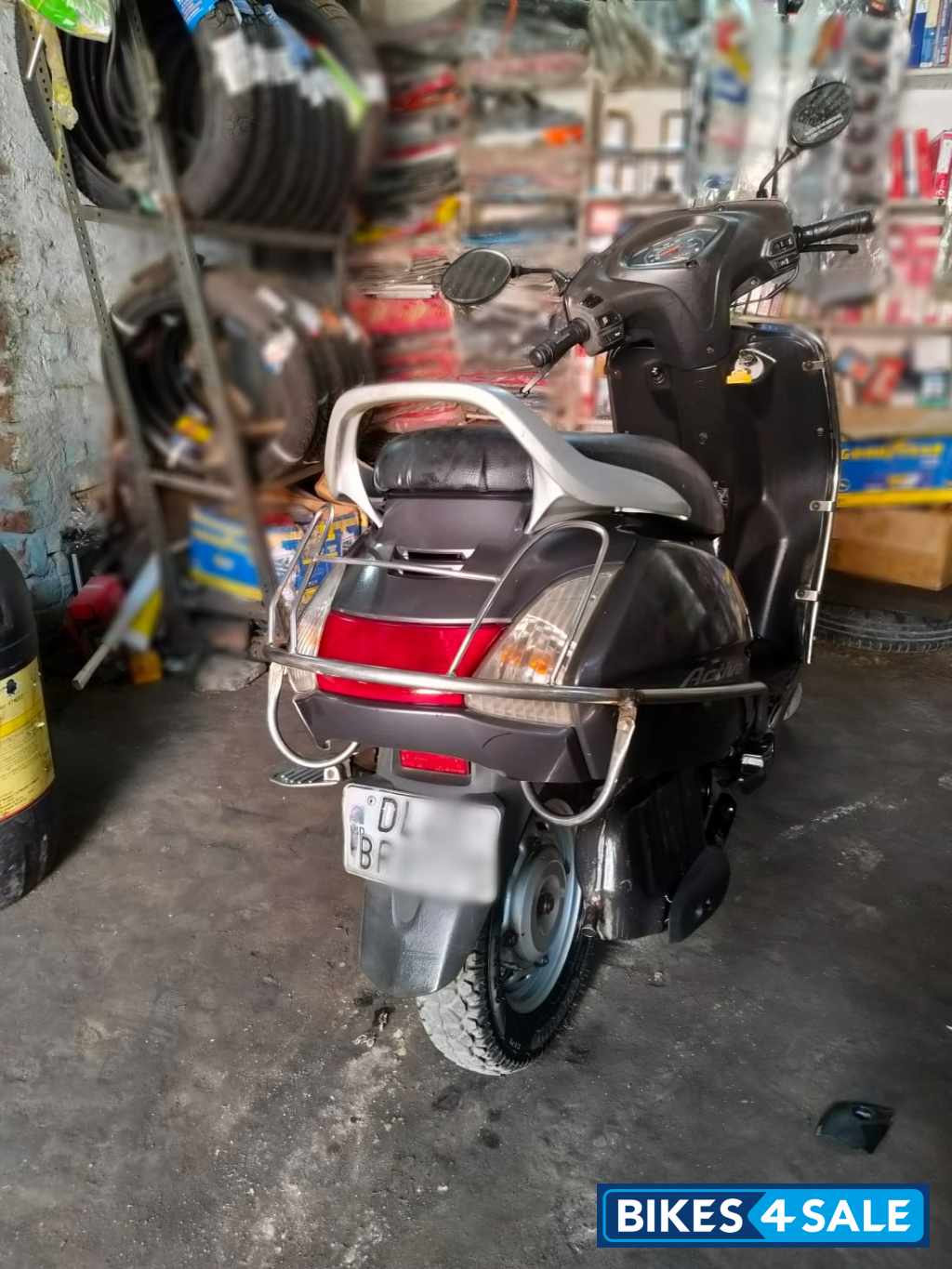 Grey Honda Activa Grey Honda Activa