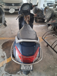 Blue Honda Activa DLX Limited Edition