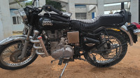 Black Royal Enfield Bullet Electra