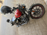 Red Royal Enfield Meteor 350 Fireball