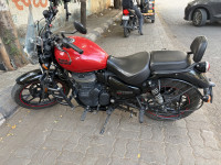 Red Royal Enfield Meteor 350 Fireball