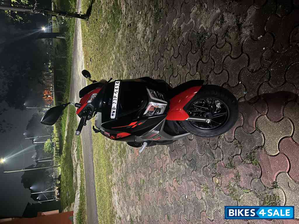 Black And Red TVS NTORQ 125 Race Edition