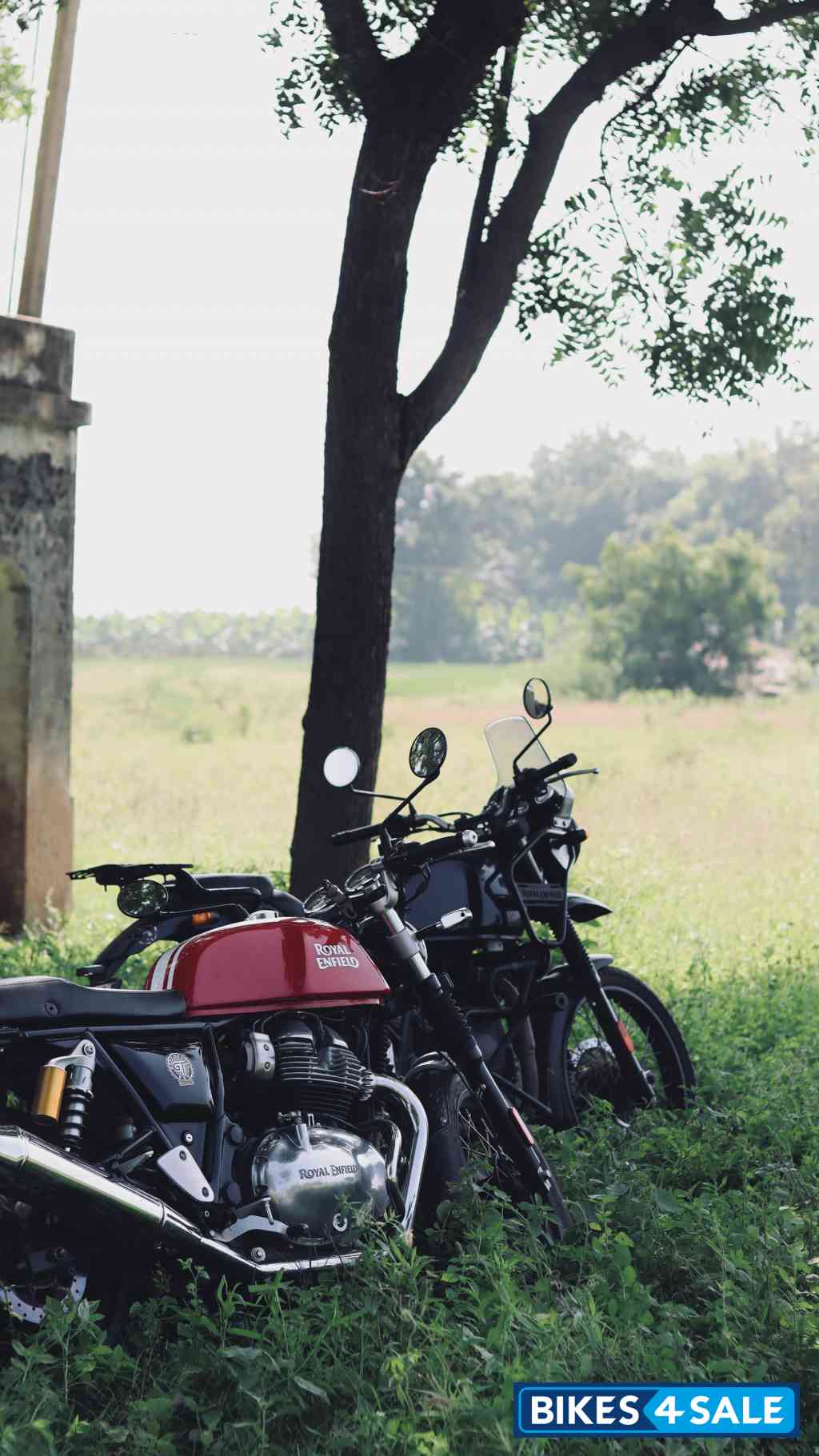 Rocket Red Royal Enfield Continental GT 650
