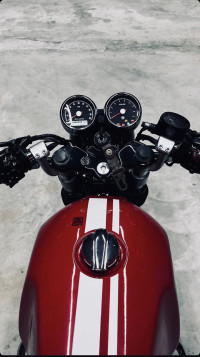Rocket Red Royal Enfield Continental GT 650