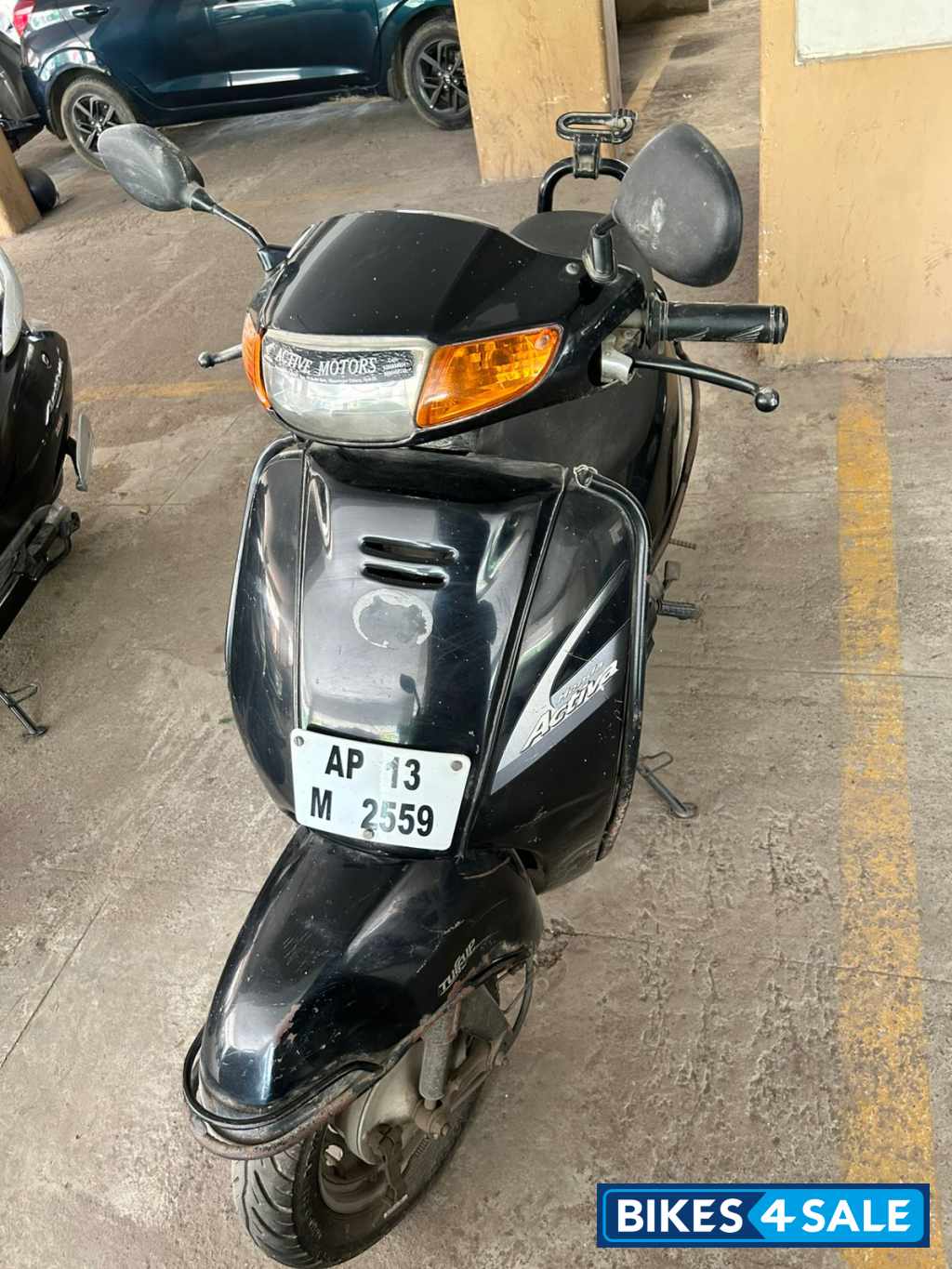 Black Honda Activa