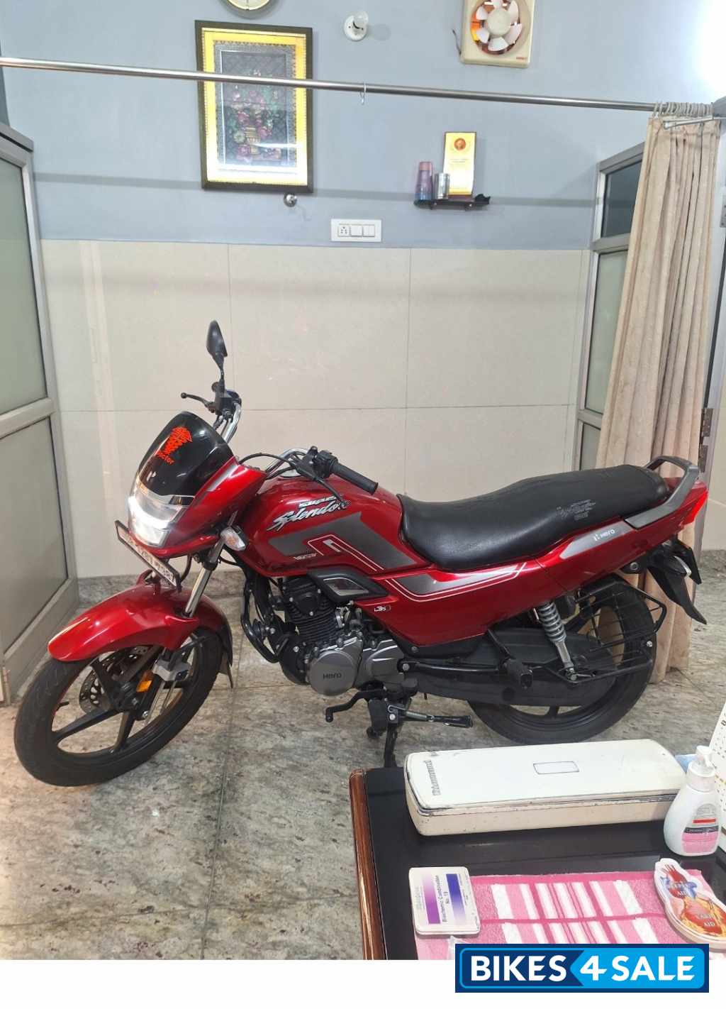 Candy Blazing Red Hero Splendor Plus XTEC 2.0